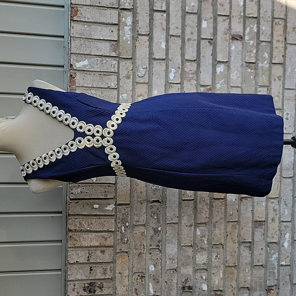 Lily Pulitzer Navy Dress in Size 4